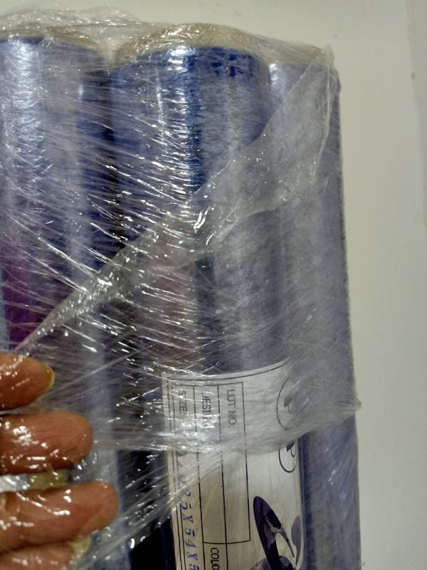พลาสติกใส (PVC ใส) แบบม้วน ความหนา 0.25มิล