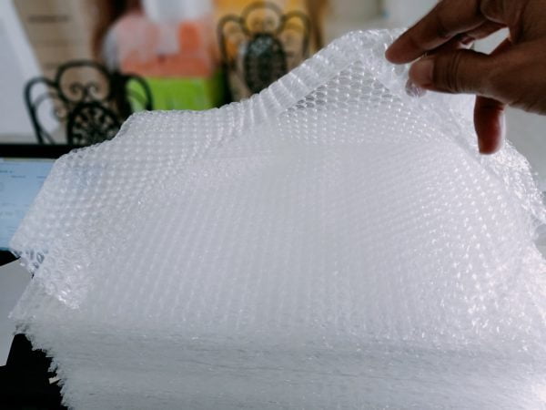 พลาสติกกันกระแทก แอร์บับเบิ้ล แบบตัดเป็นถุงสำเร็จ ตามขนาดและปริมาณที่ลูกค้าต้องการ